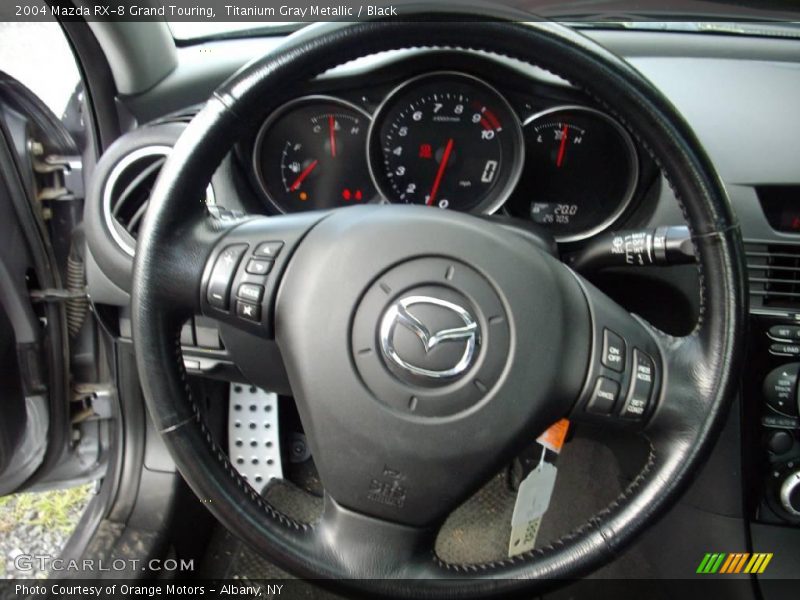Titanium Gray Metallic / Black 2004 Mazda RX-8 Grand Touring