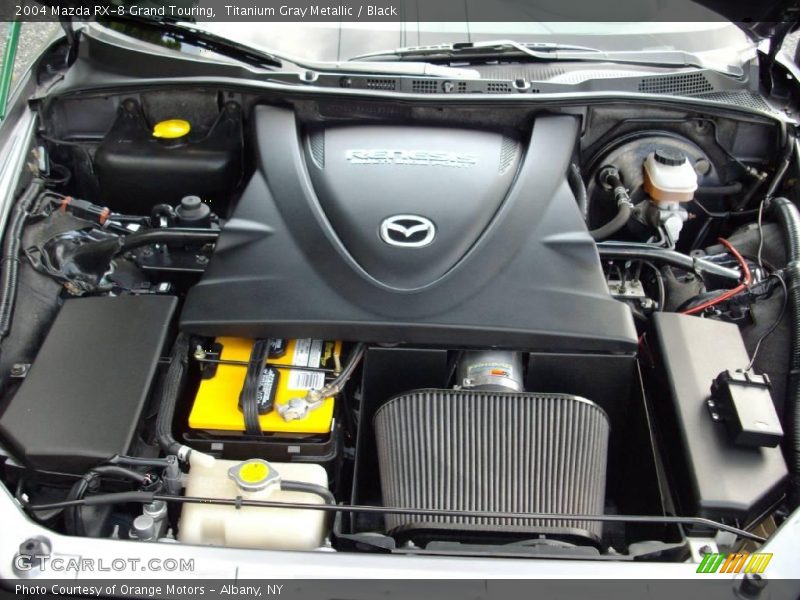 Titanium Gray Metallic / Black 2004 Mazda RX-8 Grand Touring