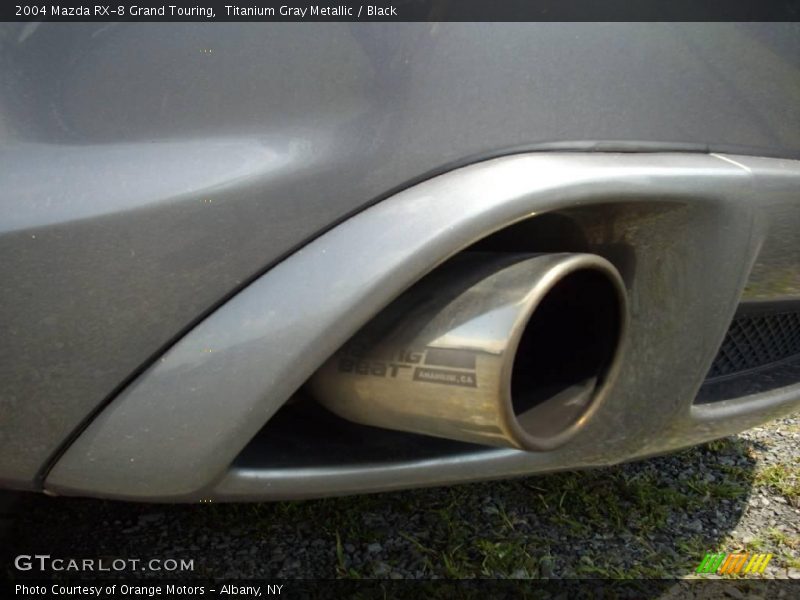 Titanium Gray Metallic / Black 2004 Mazda RX-8 Grand Touring