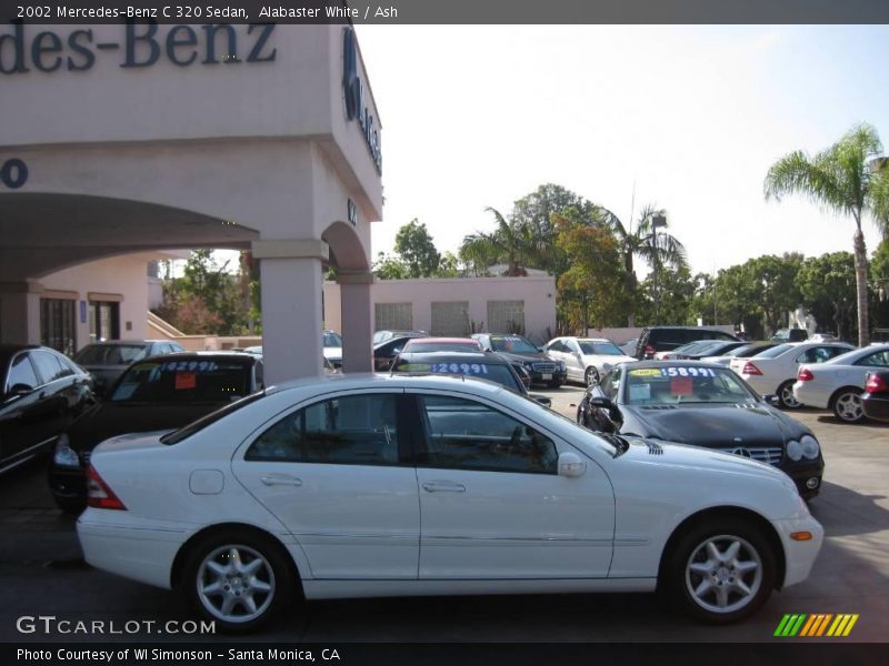 Alabaster White / Ash 2002 Mercedes-Benz C 320 Sedan