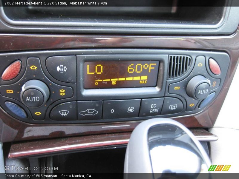 Alabaster White / Ash 2002 Mercedes-Benz C 320 Sedan