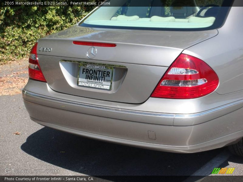 Pewter Metallic / Stone 2005 Mercedes-Benz E 320 Sedan