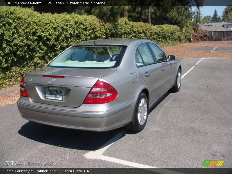 Pewter Metallic / Stone 2005 Mercedes-Benz E 320 Sedan
