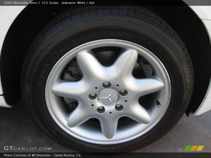 Alabaster White / Ash 2002 Mercedes-Benz C 320 Sedan