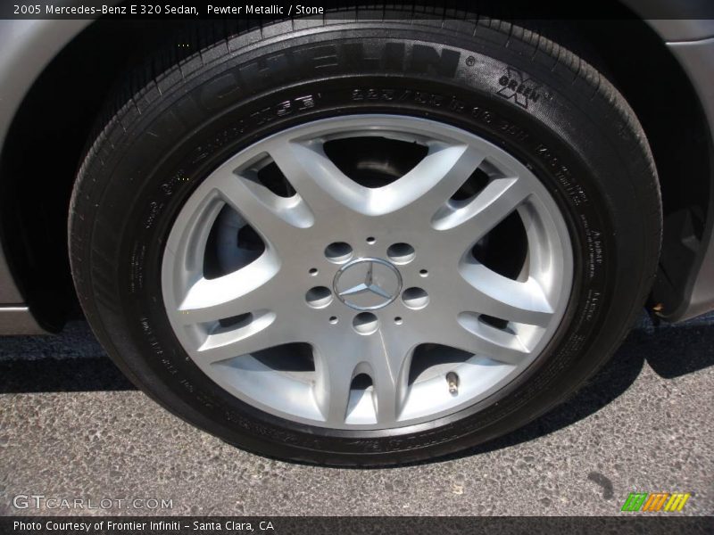 Pewter Metallic / Stone 2005 Mercedes-Benz E 320 Sedan