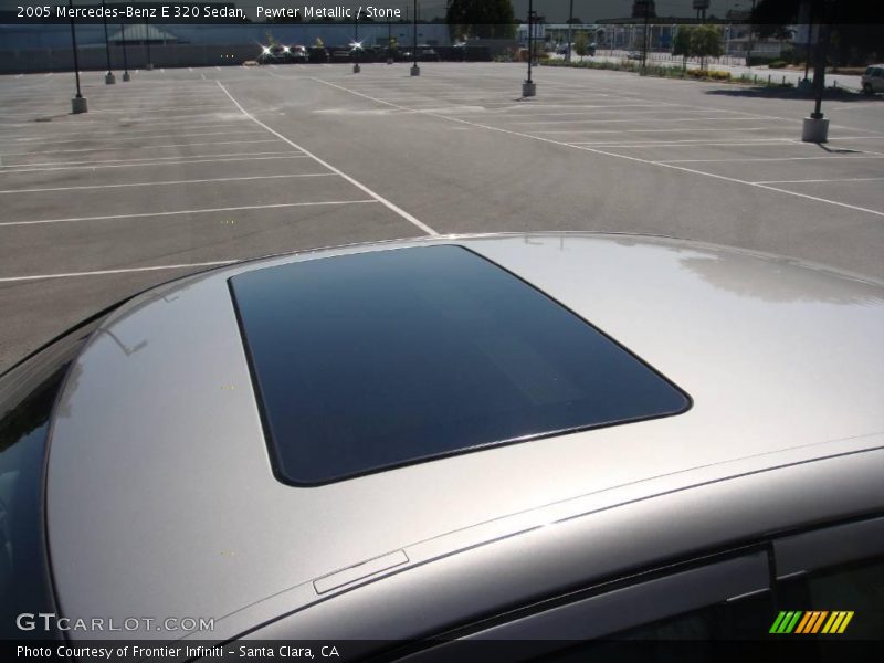 Pewter Metallic / Stone 2005 Mercedes-Benz E 320 Sedan
