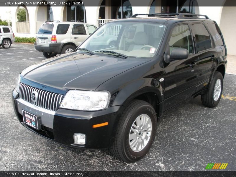 Black / Pebble 2007 Mercury Mariner Luxury