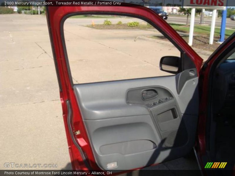 Toreador Red Metallic / Portland Grey 2000 Mercury Villager Sport