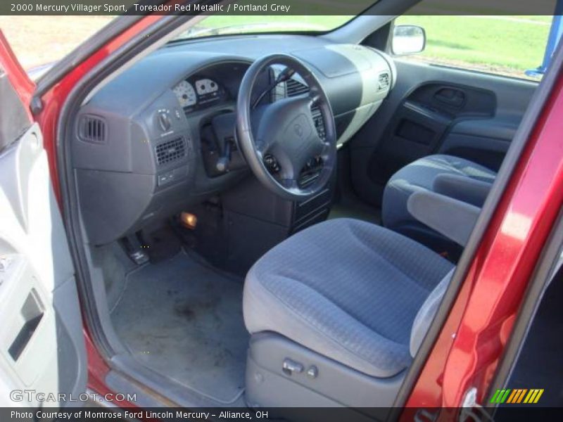 Toreador Red Metallic / Portland Grey 2000 Mercury Villager Sport