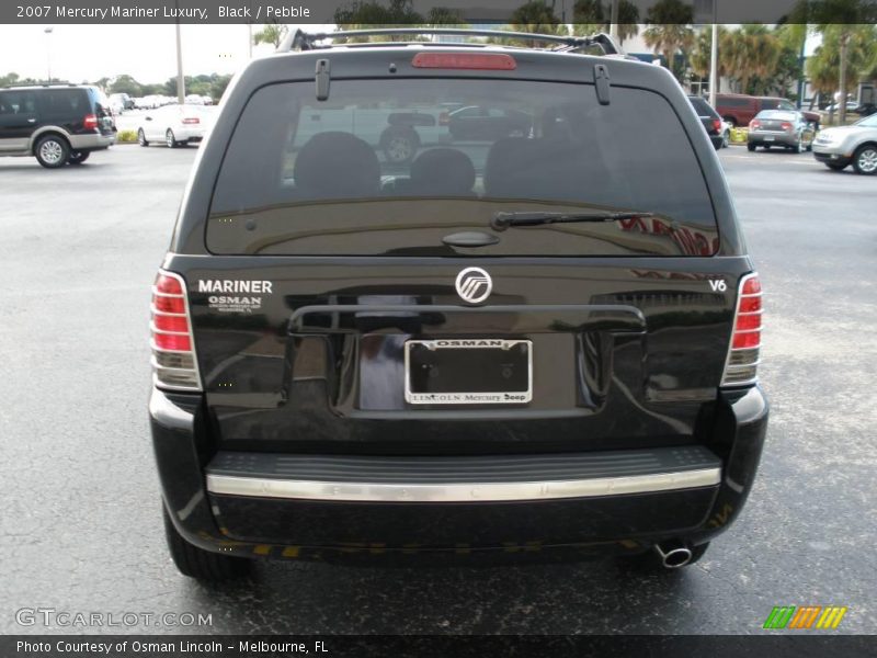 Black / Pebble 2007 Mercury Mariner Luxury