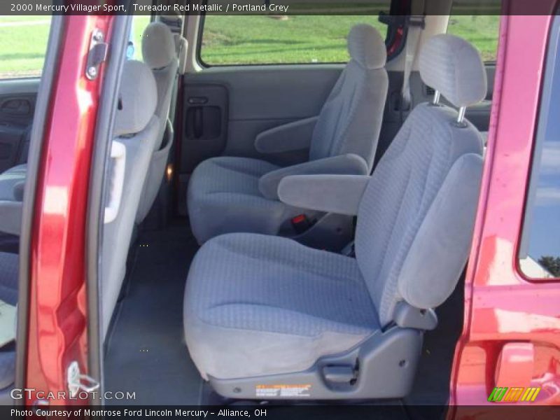 Toreador Red Metallic / Portland Grey 2000 Mercury Villager Sport