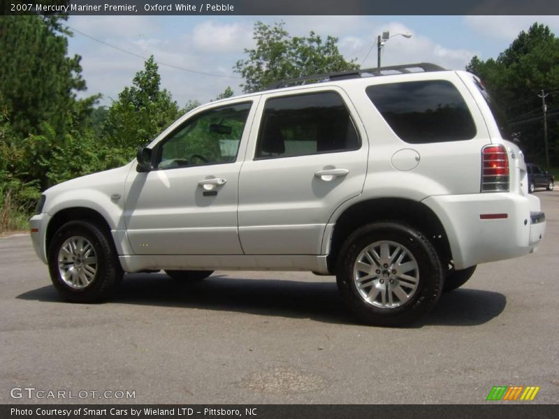 Oxford White / Pebble 2007 Mercury Mariner Premier