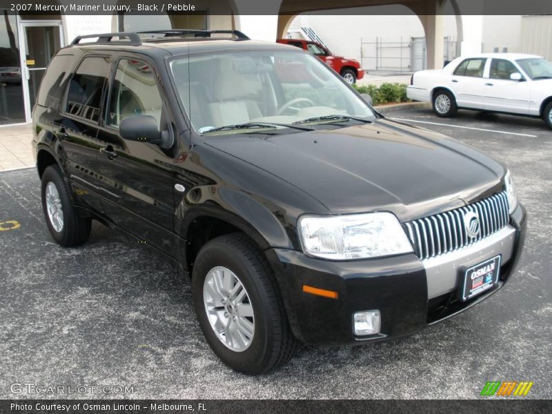 Black / Pebble 2007 Mercury Mariner Luxury