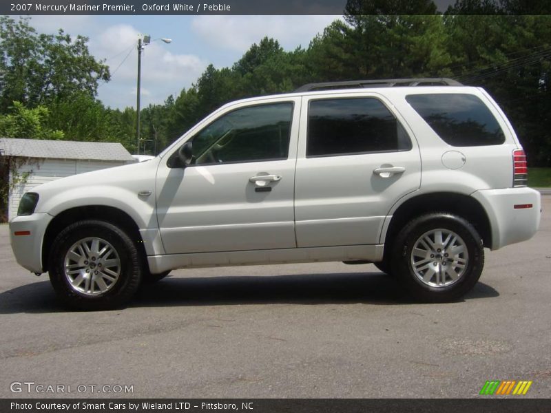 Oxford White / Pebble 2007 Mercury Mariner Premier