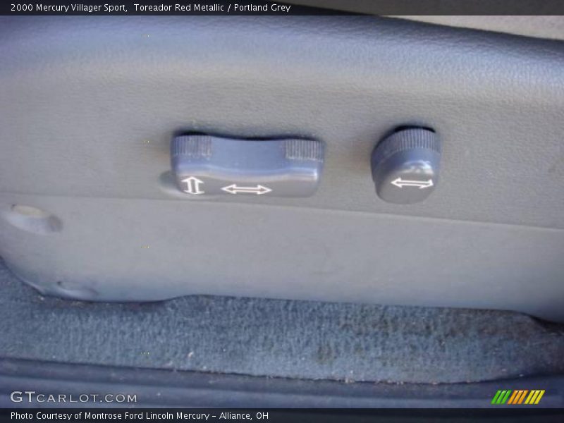 Toreador Red Metallic / Portland Grey 2000 Mercury Villager Sport