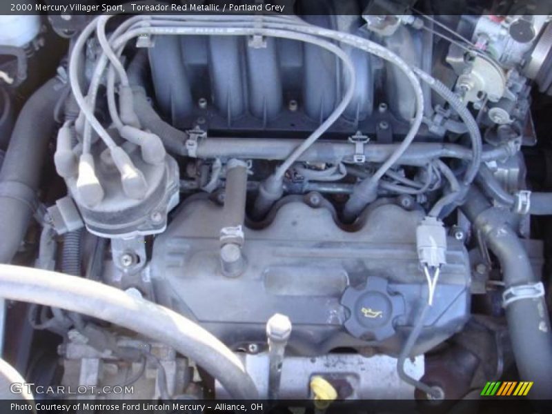 Toreador Red Metallic / Portland Grey 2000 Mercury Villager Sport