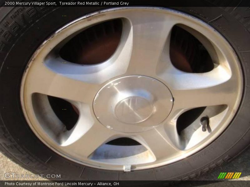 Toreador Red Metallic / Portland Grey 2000 Mercury Villager Sport
