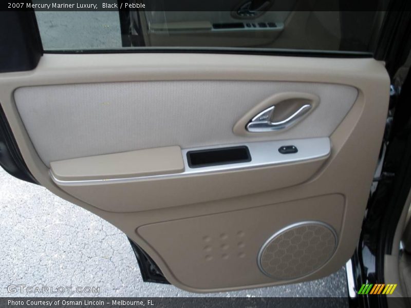 Black / Pebble 2007 Mercury Mariner Luxury