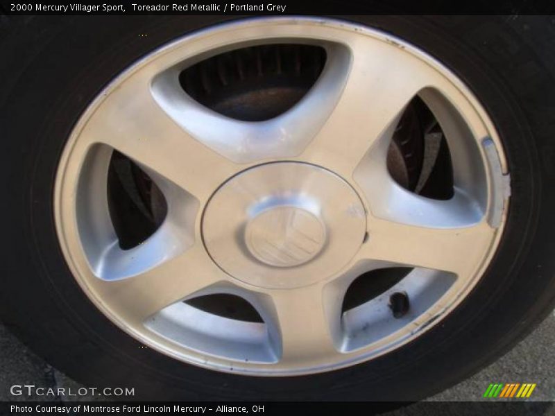Toreador Red Metallic / Portland Grey 2000 Mercury Villager Sport