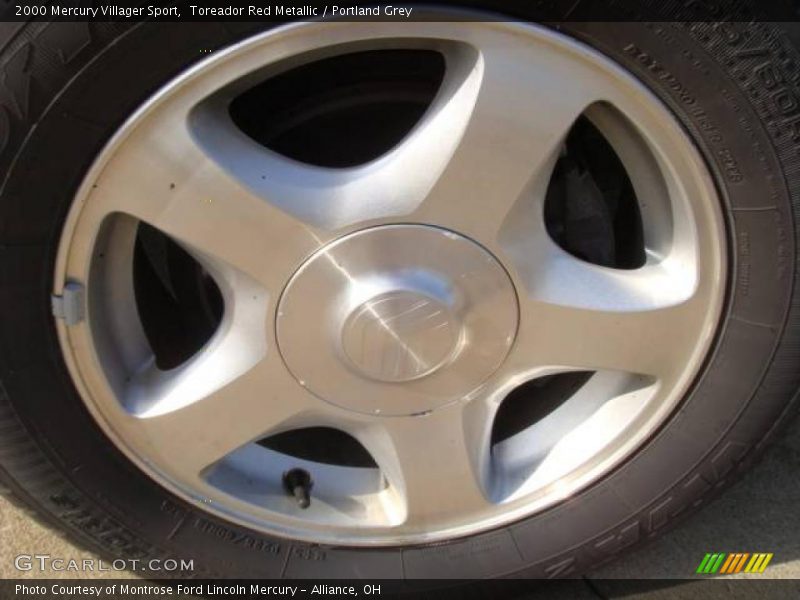 Toreador Red Metallic / Portland Grey 2000 Mercury Villager Sport