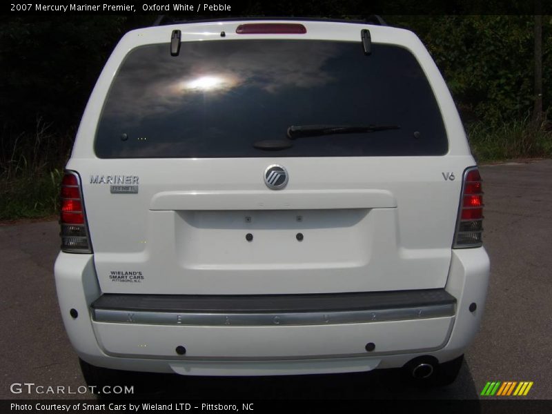 Oxford White / Pebble 2007 Mercury Mariner Premier