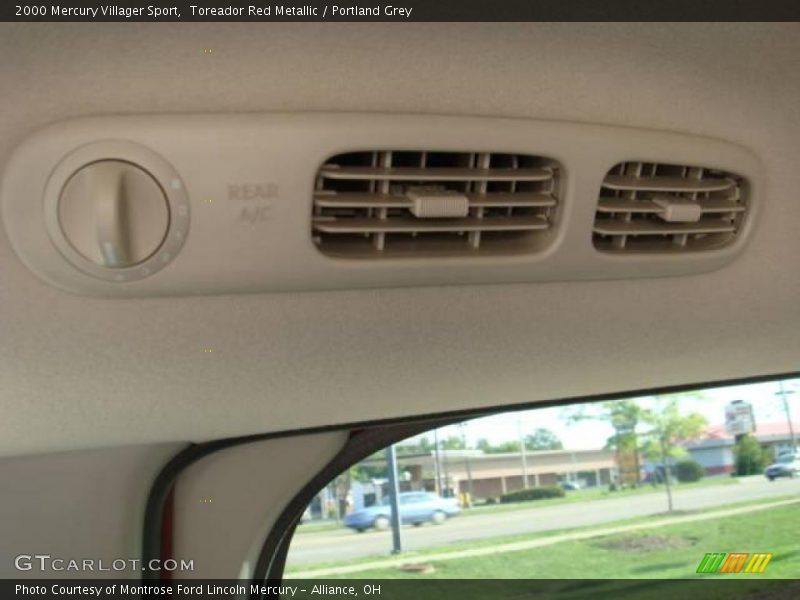 Toreador Red Metallic / Portland Grey 2000 Mercury Villager Sport