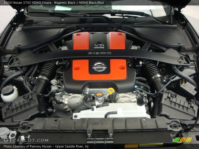 Magnetic Black / NISMO Black/Red 2009 Nissan 370Z NISMO Coupe