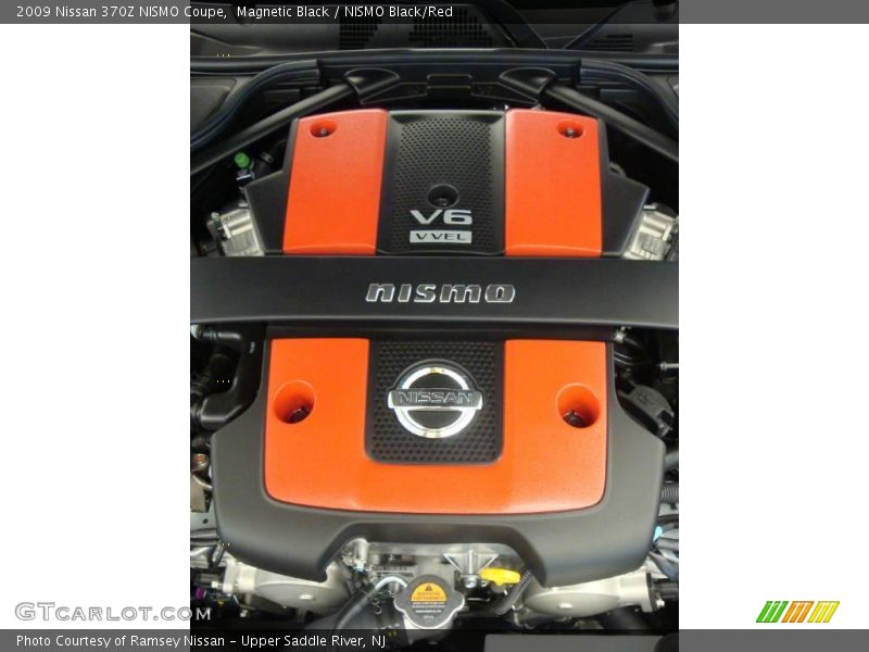 Magnetic Black / NISMO Black/Red 2009 Nissan 370Z NISMO Coupe