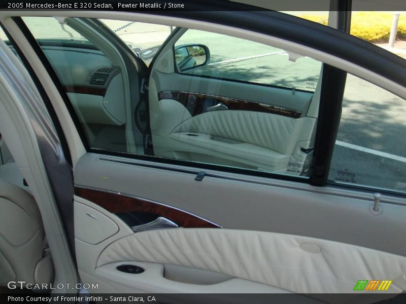 Pewter Metallic / Stone 2005 Mercedes-Benz E 320 Sedan