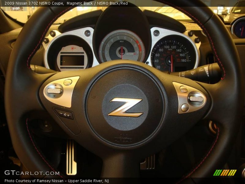 Magnetic Black / NISMO Black/Red 2009 Nissan 370Z NISMO Coupe