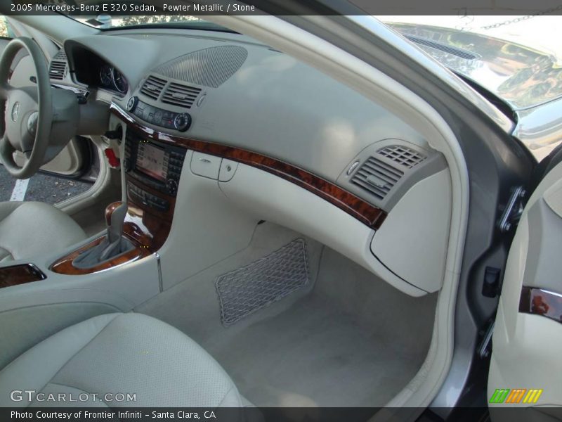 Pewter Metallic / Stone 2005 Mercedes-Benz E 320 Sedan