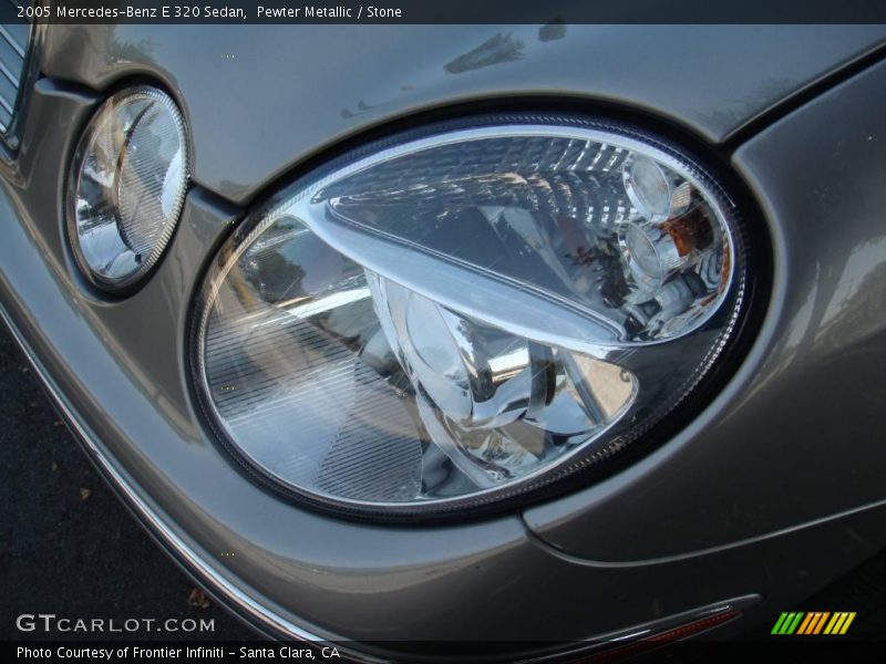 Pewter Metallic / Stone 2005 Mercedes-Benz E 320 Sedan