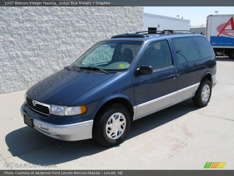 Indigo Blue Metallic / Graphite 1997 Mercury Villager Nautica