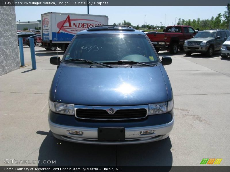 Indigo Blue Metallic / Graphite 1997 Mercury Villager Nautica