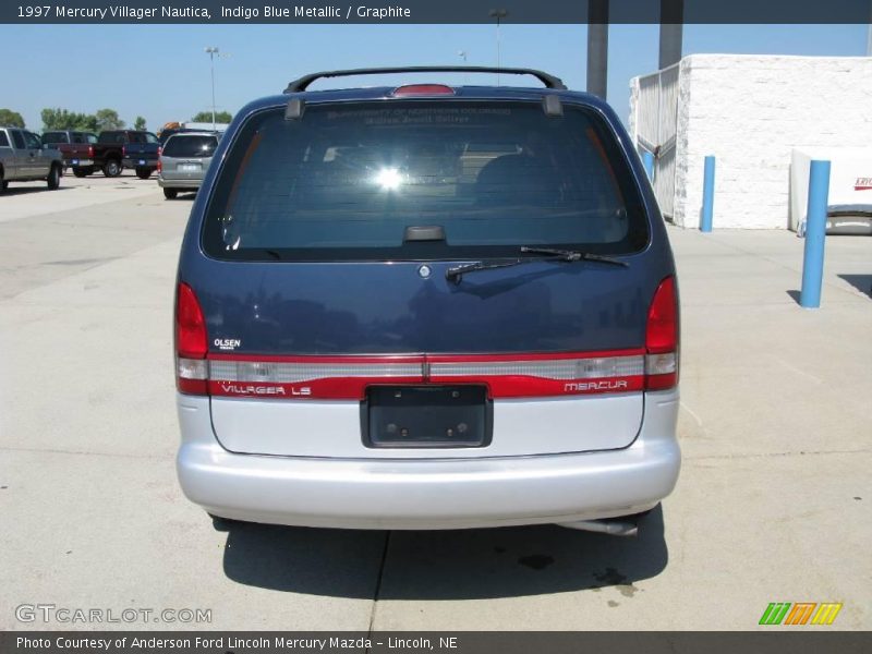 Indigo Blue Metallic / Graphite 1997 Mercury Villager Nautica