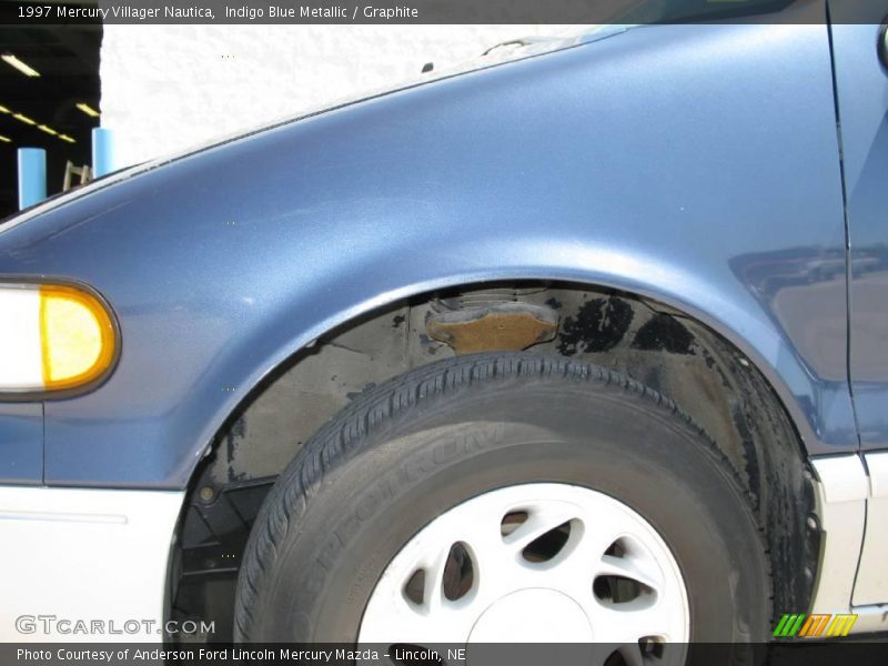 Indigo Blue Metallic / Graphite 1997 Mercury Villager Nautica