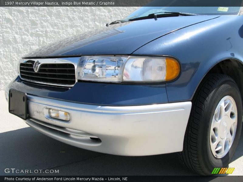 Indigo Blue Metallic / Graphite 1997 Mercury Villager Nautica