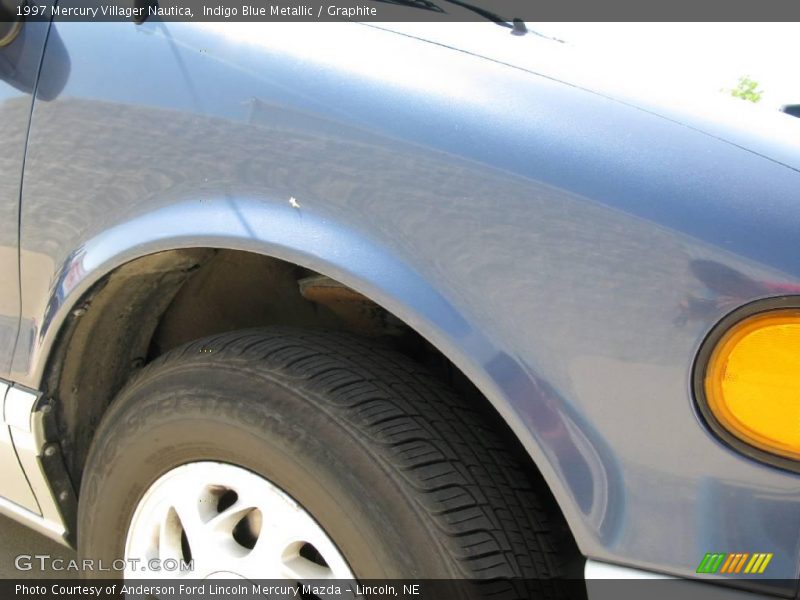 Indigo Blue Metallic / Graphite 1997 Mercury Villager Nautica