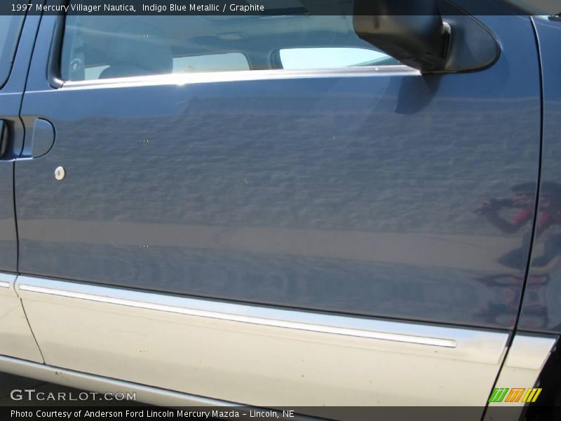 Indigo Blue Metallic / Graphite 1997 Mercury Villager Nautica