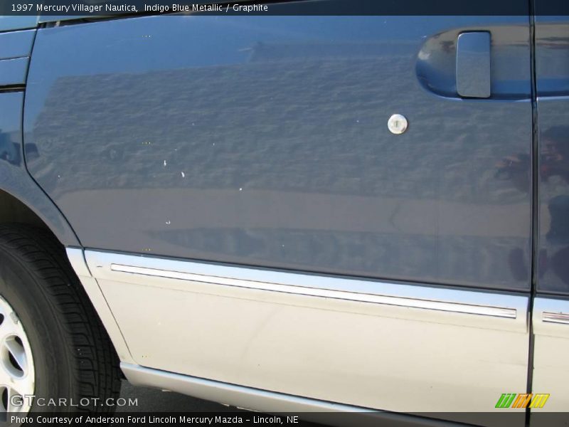 Indigo Blue Metallic / Graphite 1997 Mercury Villager Nautica