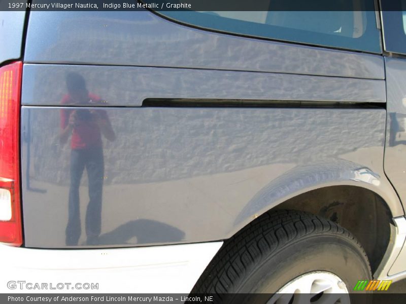 Indigo Blue Metallic / Graphite 1997 Mercury Villager Nautica