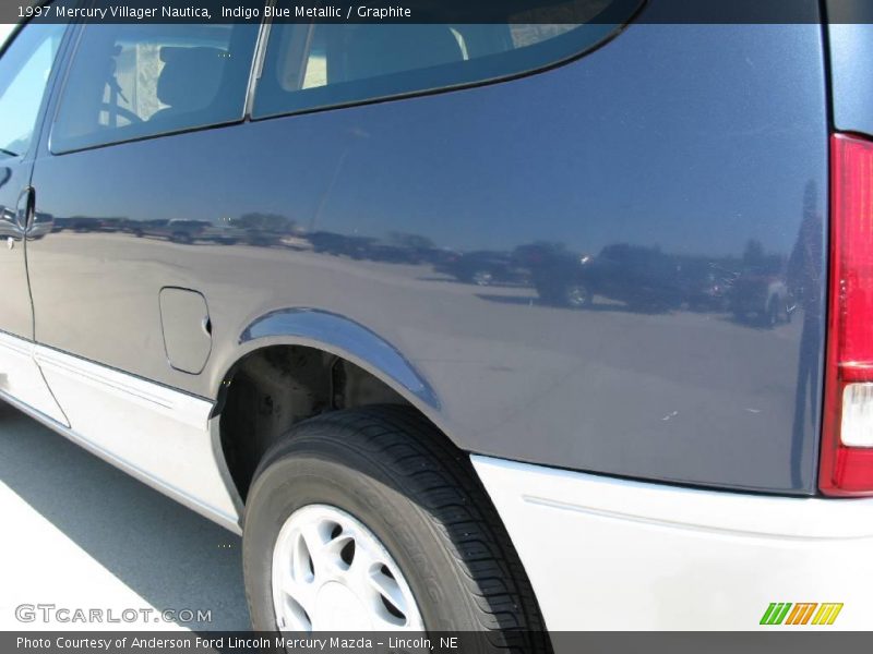Indigo Blue Metallic / Graphite 1997 Mercury Villager Nautica