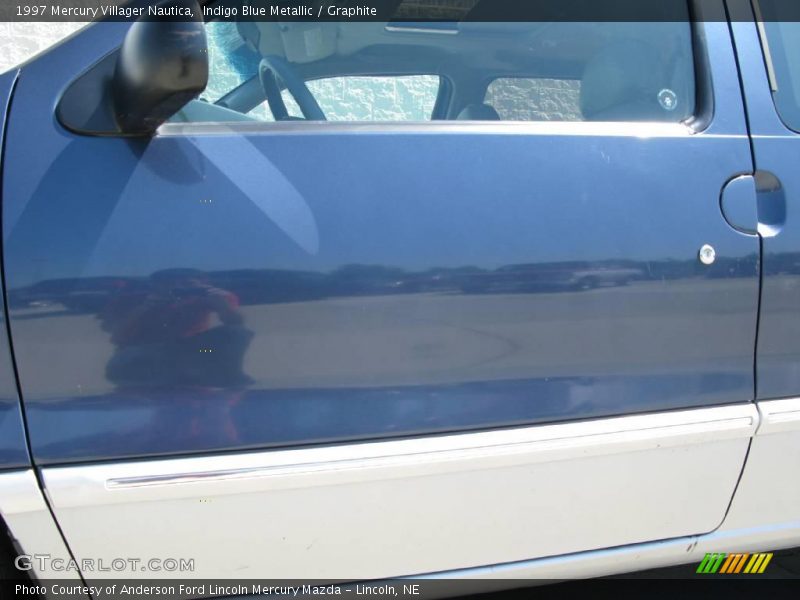 Indigo Blue Metallic / Graphite 1997 Mercury Villager Nautica
