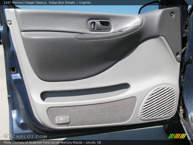 Indigo Blue Metallic / Graphite 1997 Mercury Villager Nautica