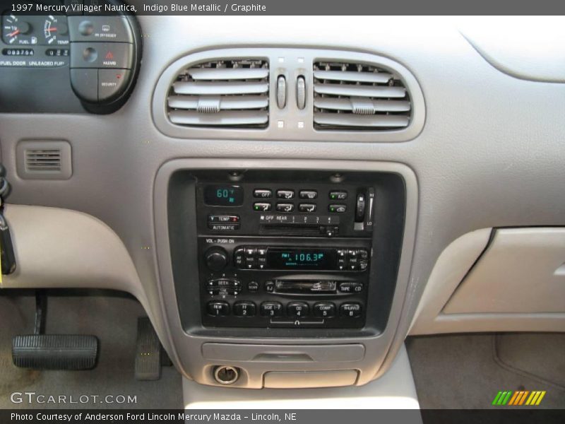 Indigo Blue Metallic / Graphite 1997 Mercury Villager Nautica