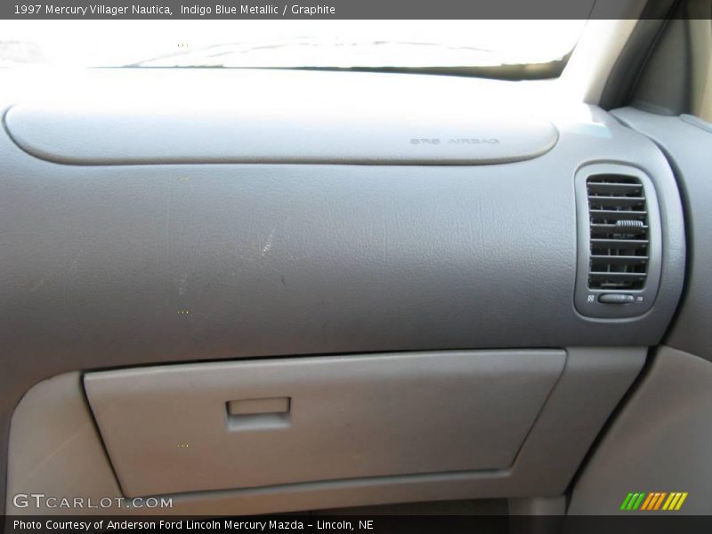 Indigo Blue Metallic / Graphite 1997 Mercury Villager Nautica