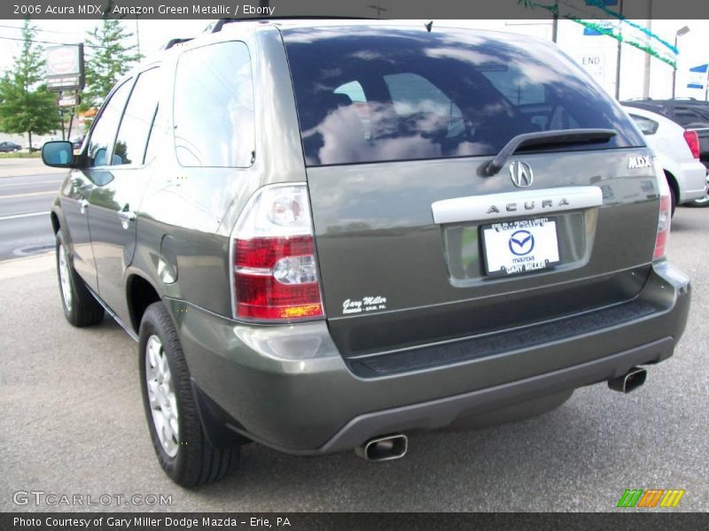 Amazon Green Metallic / Ebony 2006 Acura MDX