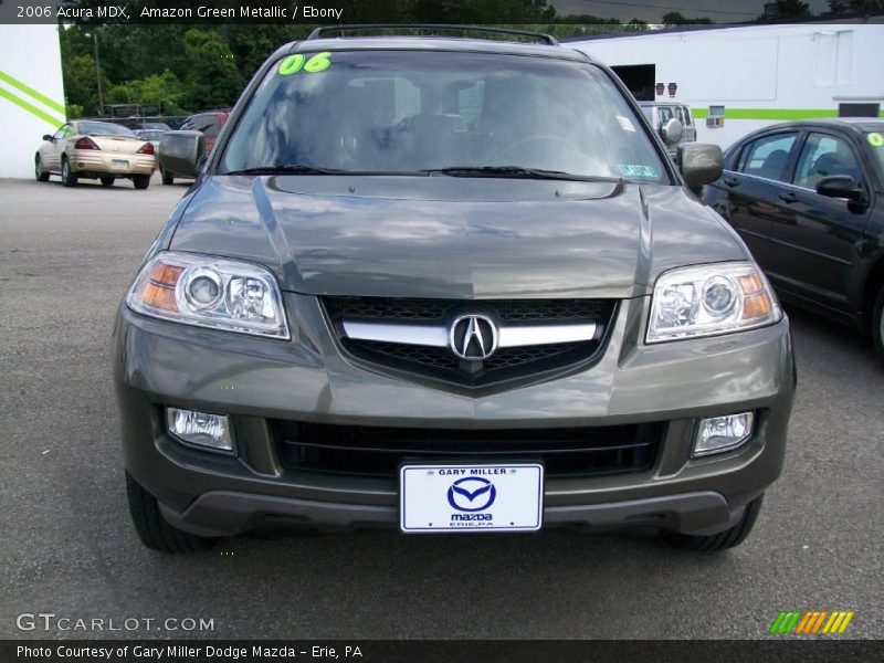Amazon Green Metallic / Ebony 2006 Acura MDX