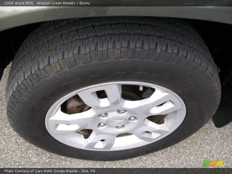 Amazon Green Metallic / Ebony 2006 Acura MDX