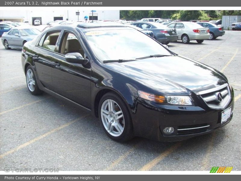 Nighthawk Black Pearl / Parchment 2007 Acura TL 3.2